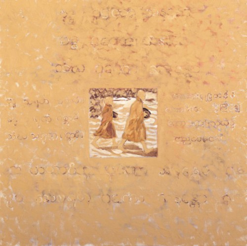 Window 2002 Oil on canvas 76 x 76cm (sold)