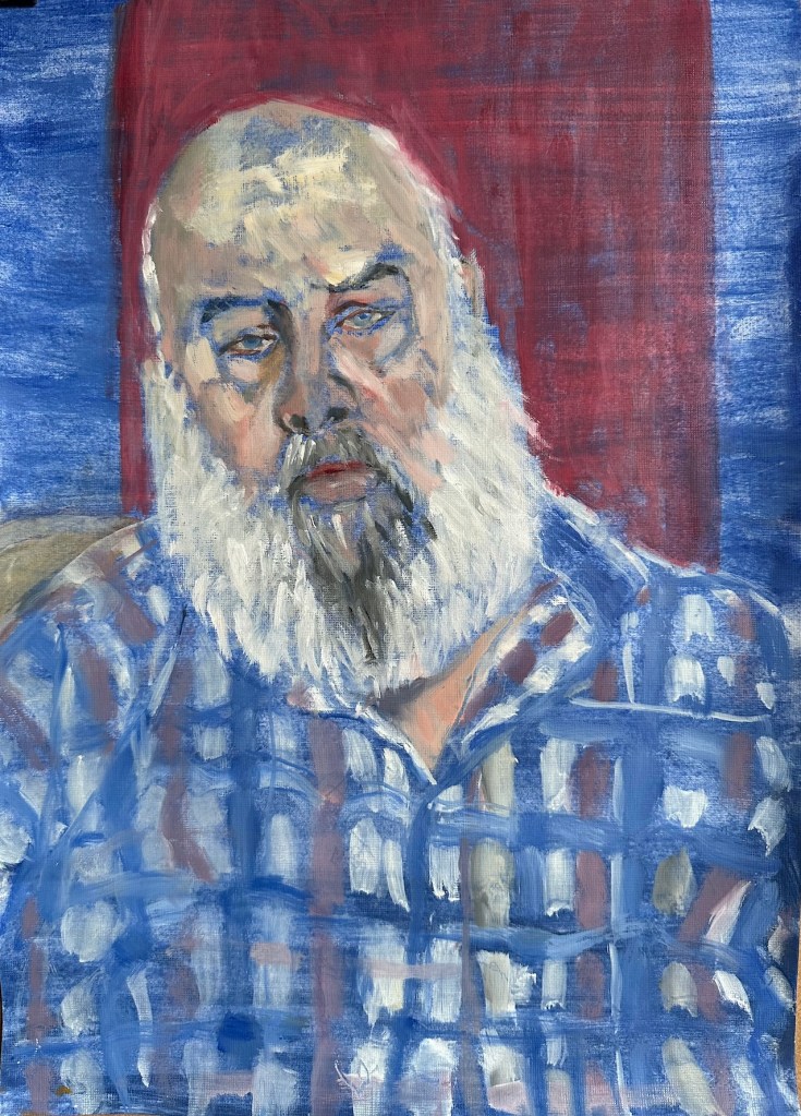 John in his check shirt